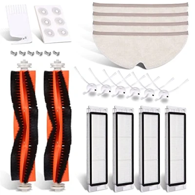 Immagine di Kit di accessori per Xiaomi Mi Robot mijia roborock S50 S51 S55 S5 S6 2 filtro mop panni spazzola stracci aspirapolvere lato hepa ricambio