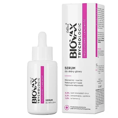 Immagine di Siero per il Cuoio Capelluto Biovax Trychologic 50 ml Controllo Sebo e Rinforzo Capelli