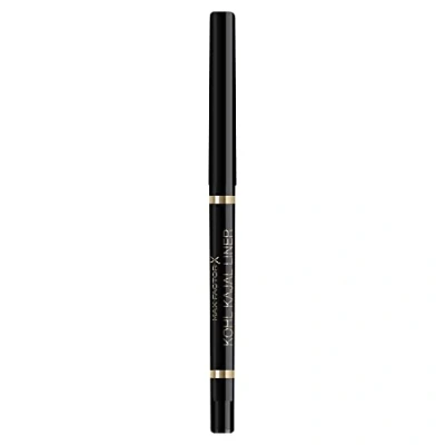 Immagine di Max Factor Matita Occhi Waterproof Masterpiece Kohl Kajal con Punta Automatica e Texture Ultra Morbida, 001 Black, 0,35 g