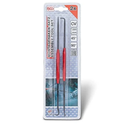 Immagine di BGS ganci di fissaggio set, set da 2 pezzi, 220 mm, 1 pcs, 8015