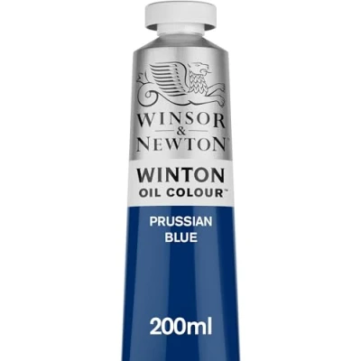 Immagine di Winsor &amp; Newton Olio Winton 200 ml Blu di Prussia