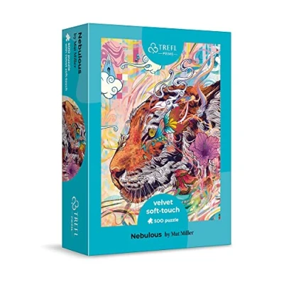 Immagine di Trefl Prime Puzzle UFT Velvet Soft Touch: Nebulous 500 Elementi, Rivestimento in Velluto, Grafica Unica, Poster Set, Cartone Spessissimo, BIO, EKO, Per Adulti e Bambini dai 10 Anni Su