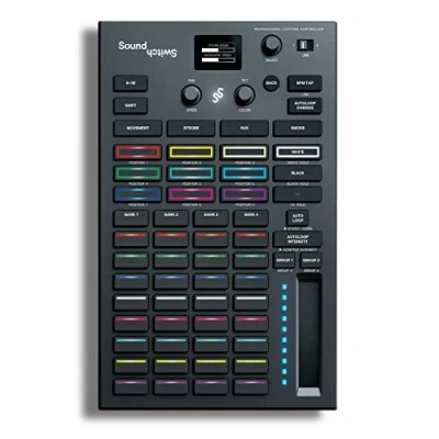 Immagine di SoundSwitch Control One Controller luci DMX per DJ con 3 mesi di accesso gratuito a Software e compatibilità DMX/Philips Hue