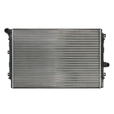 Immagine di THERMOTEC D7W080TT Radiatore motore Alluminio 650mm 415mm 34mm Cambio manuale Alette di raffreddamento montate meccanicamente