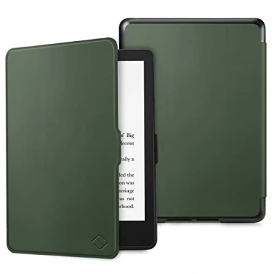 Immagine di FINTIE Custodia Per 6,8&quot; Kindle Paperwhite (11ª Generazione 2021) e Signature Edition, Sottile Leggero Protettiva Cover con Funzione Auto Sveglia/Sonno, Alpine Green