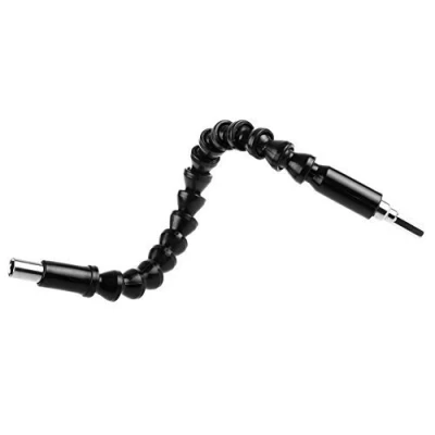 Immagine di Prolunga trapano Flessibile, Metrico Cacciavite Angolare Adattatore 290mm Flessibile Estensione Punta 1/4&quot; Testa esagonale interna per a mano