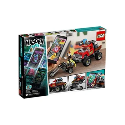 Immagine di LEGO Hidden Side Lo Stunt Truck di El Fuego, App per Giochi AR, Playset Multigiocatore Fantasma Interattivo a Realtà Aumentata iPhone/Android, 70421