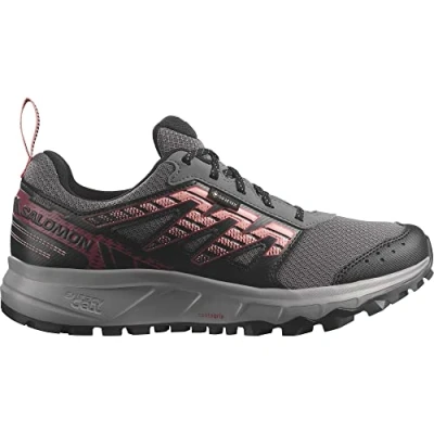 Immagine di Salomon Wander GTX Scarpa da hiking, Donna, Taglia: 36 2/3, Plum kitten/black/peach amber Sintetico / tessuto