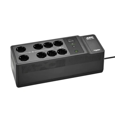 Immagine di UPS APC per la casa, batteria di backup da 1050VA con AVR, 8x prese UNEL, (2) porte ricarica USB, gruppo continuità Back UPS, BE1050G2 IT
