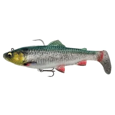 Immagine di Savage Gear 4D Trout Rattle Shad 20,5cm 120gr Medium Sinking Green Silver Shads