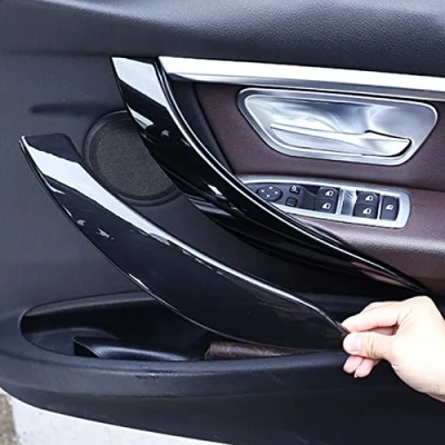Immagine di TZYSZDB Nero F30 328i Maniglia della Portiera dell&#039;Auto per BMW F31 F32 F33 F34 F36 F80 Maniglie del Pannello Interna (Nero Destra)