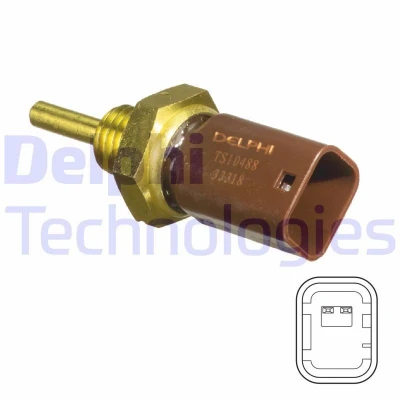 Immagine di DELPHI TS10488 Sensore Temperatura Refrigerante FIAT: Seicento / 600 Hatchback, Multipla, Marea Weekend