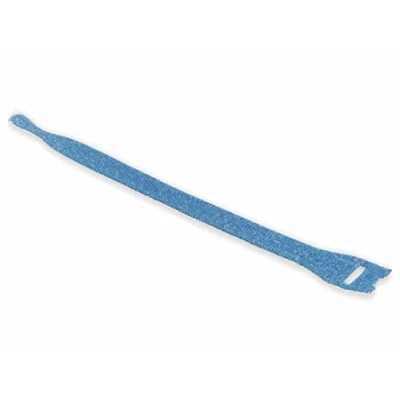 Immagine di HellermannTyton Fascette a strappo per raggruppare lato morbido e rigido (L x L) 200 mm 12.5 Blu 10 pz.
