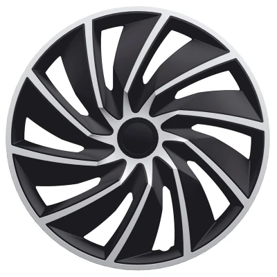 Immagine di AutoStyle PP 5373SB Copricerchi 13Inch nero/argento