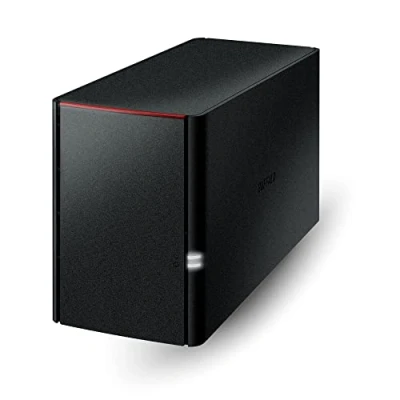 Immagine di Buffalo LinkStation 220 4TB 2 Bay NAS Network Attached Storage con HDD Hard Disk Incluso che funziona come Home Cloud o dispositivo di archiviazione rete per la casa