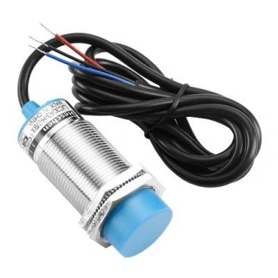 Immagine di Heschen interruttore sensore di prossimità capacitivo LJC30A3 H Z/BX Rivelatore 1 15mm 10 30VDC 200mA NPN Normalmente aperto (NO) 3 fili