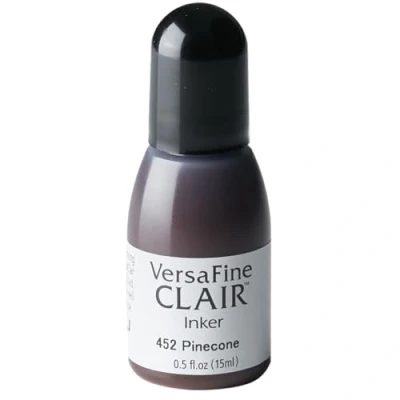 Immagine di Tsukineko Versafine Clair Inker Pinecone, marrone, 15ml