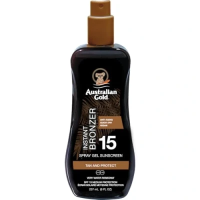 Immagine di Australian Gold SPF15 Spray Gel Effetto Bronze 237 Ml