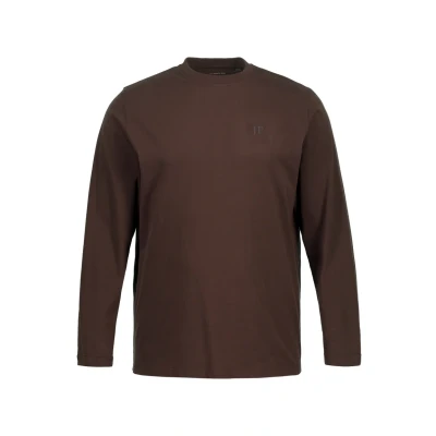 Immagine di JP1880 GRÖSSEN BIS Langarms MI Felpa, Uomo, Taglia: 3XL, Espresso