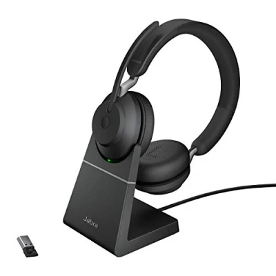 Immagine di GN AUDIO JABRA EVOLVE2 65 LINK380A UC STEREO STAND BLACK