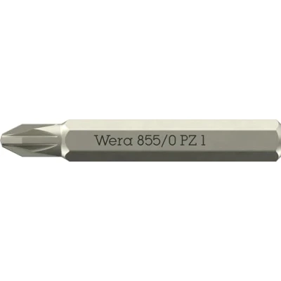 Immagine di Wera 855/0 Inserti Micro adatte a viti Pozidriv, PZ 1 x 30 mm