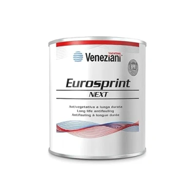 Immagine di Veneziani Eurosprint Bianco Antivegetativa a matrice dura, colore: Bianco, size: 750 ml