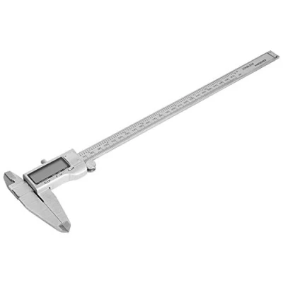 Immagine di Calibro Digitale da 0 a 300 mm, Vernier ad Alta Precisione, Righello per Micrometro In Acciaio Inox la Casa E Misurazione del Bricolage