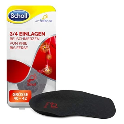 Immagine di Scholl In Balance 3/4 inserti per dolori da ginocchio a tallone 42 45