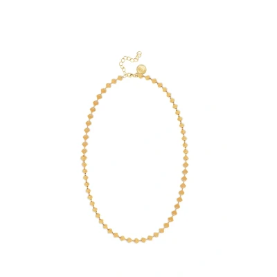 Immagine di SINGULARU Collana Shells. Acciaio con Finitura in Bagno d&#039;Oro 18Kt. Lunghezza della Catena 36 cm + 5 di Allungamento. Gioielli per Donna