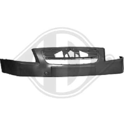 Immagine di DIEDERICHS Priority Parts 4000052 Paraurti Superiore, anteriore nero CITROËN: C2 Hatchback
