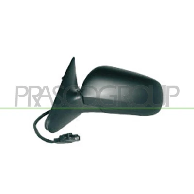 Immagine di Specchio retrovisore esterno Prasco SK0207314 Sx nero verniciabile elettrico termico, regolabile dall&#039;interno, asferico SKODA: Octavia 1 Combi