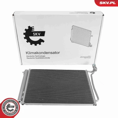 Immagine di ESEN SKV 86SKV466 Condensatore con essiccatore Alluminio 534mm BMW: X5 (E53) 4.4 i, 3.0 d, 4.6 is, 4.8 is 2000 2006