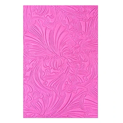 Immagine di Sizzix Embossing Folder Abstract Flowers, 3 D Textured Impressions Cartella per goffratura Fiori astratti, 665598, Carta, One Size