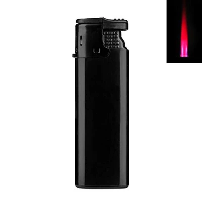 Immagine di Sepilo accendino turbo Calidas rosso fiamma gas ricaricabile antivento (nero 1 accendino)