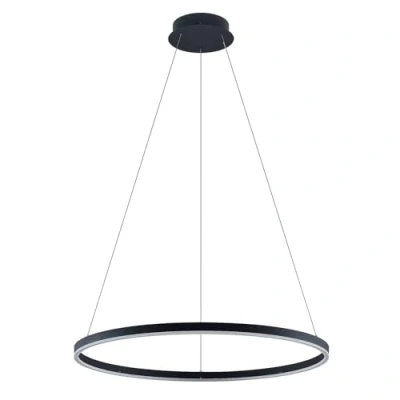 Immagine di Lampada a sospensione &#039;Albiona&#039; dimmerabile (Moderno) colore Nero, in Metallo ad es. Cucina (1 luce, lampadina inclusa) di Arcchio sospensione, lampada, lampadine per plafoniera