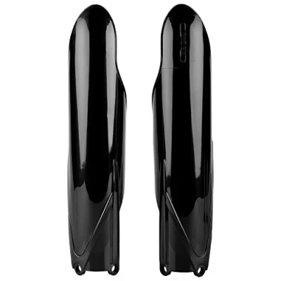 Immagine di Polisport 8352000002 Set di Protezioni Forcella in Polipropilene Antiurto Senza bulloneria Compatibile con Le Moto Yamaha Colore Nero