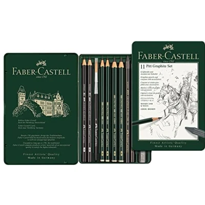 Immagine di Faber Castell Set Pitt Matita in grafite 3 pezzi