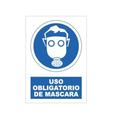 Immagine di S21 Señalización SOR1070.G Segnale per uso obbligatorio della maschera multicolore