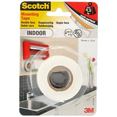 Immagine di Scotch Fix Nastro per montaggio da interni 19 mm x 1,5 m, 1 Rotolo