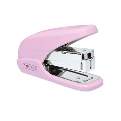Immagine di Rapesco 1337 X5 Mini Cucitrice Sforzo Ridotto, Cuce fino a 20 Fogli, Rosa