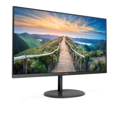 Immagine di AOC U27B3AF Monitor UHD da 27 pollici, altoparlanti, altezza regolabile, HDR10 (3840x2160, 60 Hertz, HDMI 2.0, DisplayPort 1.4) nero, Inch 4K IPS 60Hz, DP, Speakers Height Adjust