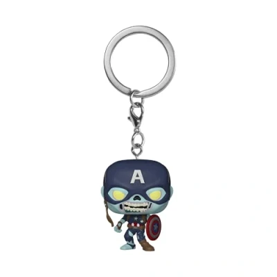 Immagine di Funko Pop! Keychain: What If Keychain 1 Marvel Mini Figura in Vinile da Collezione Novità Portachiavi Riempitivi per Calze Idea Regalo Merchandising Ufficiale TV Fans