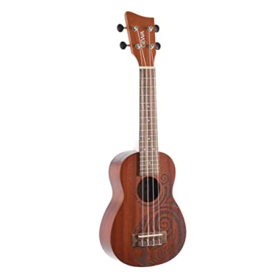 Immagine di GEWA Ukulele soprano Manoa KT SO MAORI Sapelli Maori, opaco, con custodia