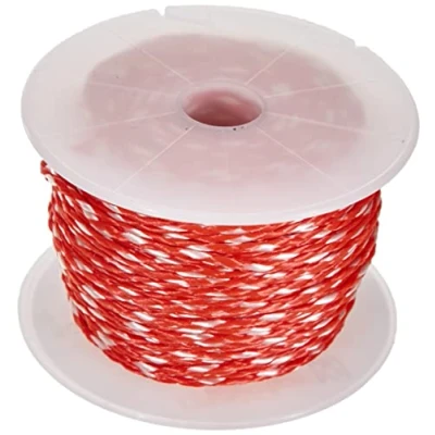 Immagine di Maestro filo da muratore 50 m X Ø 1,7 mm, rosso/bianco, PP, 6305100