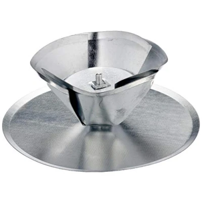 Immagine di FIREFIX RD130/B4T 2097 Coperchio per camino con imbuto, regolabile fino a Ø 160 mm