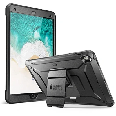 Immagine di SUPCASE Unicorn Beetle Custodia Protettiva Rigida, Protezione Schermo Integrata per Apple iPad Pro 10.5&quot; 2017, Nero (Black/Black)