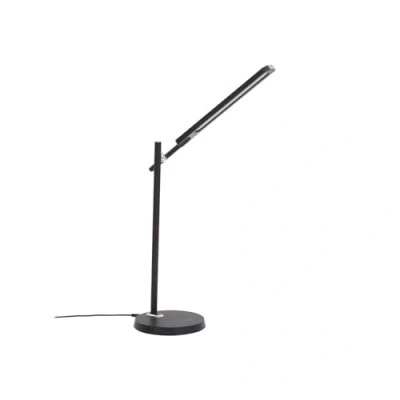Immagine di lampada da tavolo LED &#039;Valtorin&#039; dimmerabile (Moderno) colore Nero, ad es. Studio &amp; Ufficio (1 luce, lampadina inclusa) di Lindby scrivania a