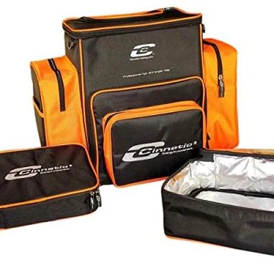 Immagine di Cinnetic Professional High End Zaino (Incl. 3 Cassette per materiali!) da pesca