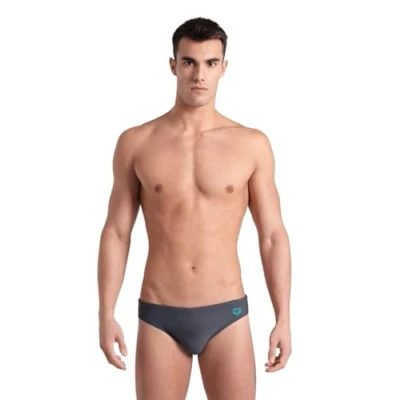 Immagine di Arena Santamarias R Costume da Bagno Uomo, Slip Uomo Mare e Piscina in Tessuto Foderato Maxfit Eco Resistente al Cloro Sale, Protezione UV 50+