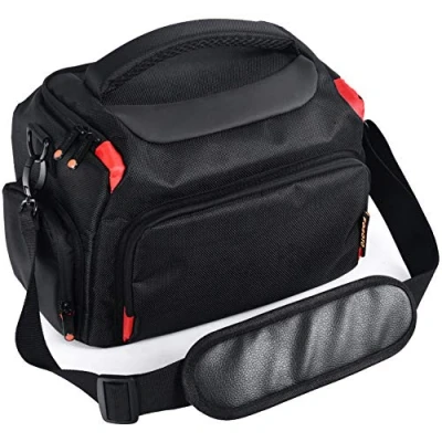 Immagine di FOSOTO Custodia impermeabile per fotocamera SLR, grande compatibile con Nikon D3500 D3400 D5600 D7500 D850 Canon EOS 2000D 4000D 80D 750D 7D Mark II